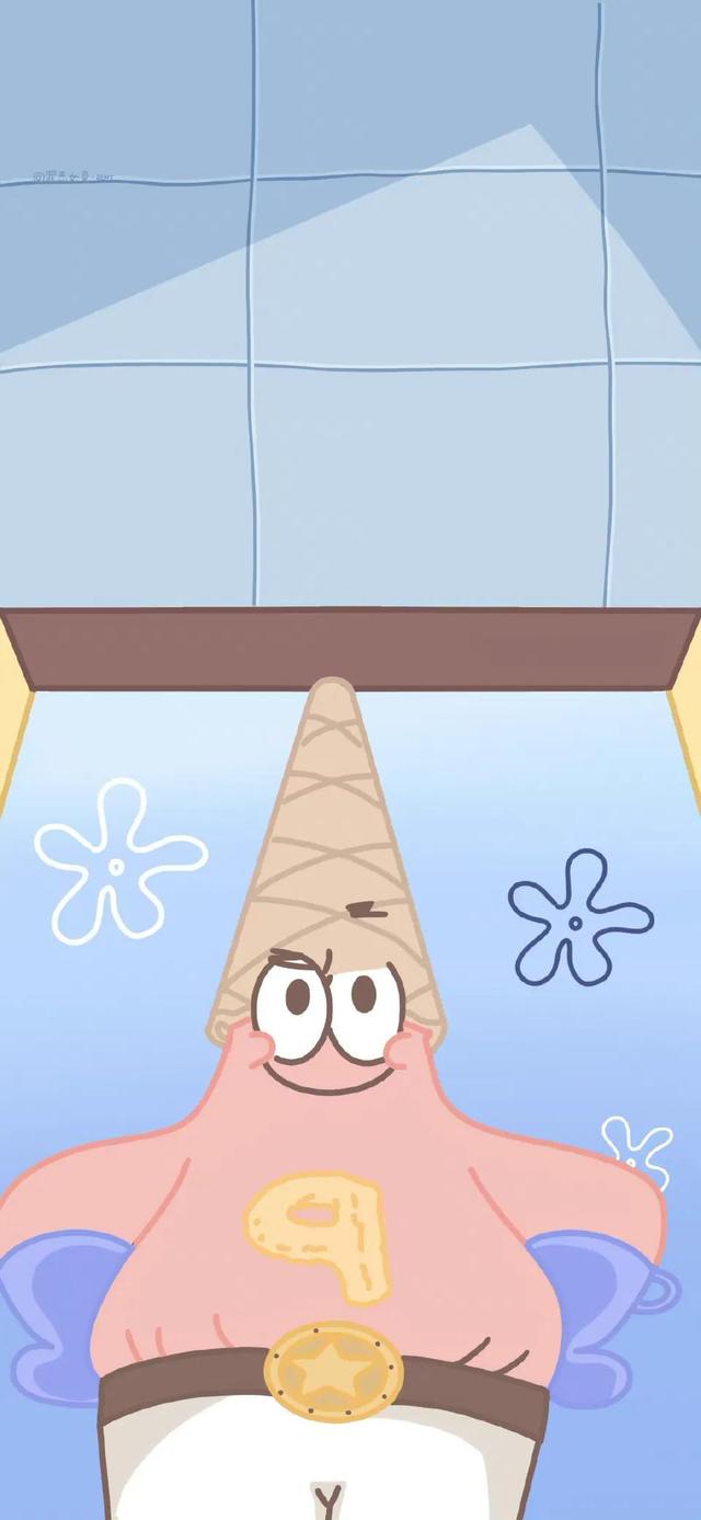 海绵宝宝手机壁纸全面屏/是谁住在深海的大菠萝里