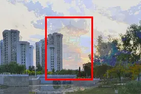 河北邢台出现海市蜃楼，古代建筑悬浮空中！找到原景了吗？图片