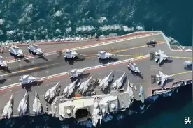 关于辽宁号航母24架全甲板攻击状态的详解图片