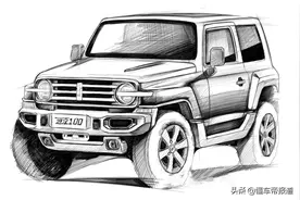 新车 | 短轴三门越野车？竞争铃木吉姆尼？坦克100效果图曝光图片