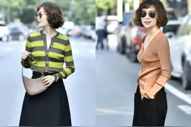 秋天这款“短衫”火起来了，比卫衣更时髦，30岁、50岁穿都好美图片