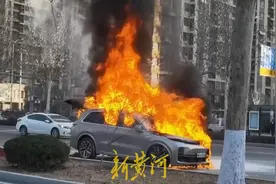 理想L9济南街头自燃，车主讲述“惊魂时刻”，理想官方回应图片