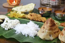 印度富人的午餐，一顿饭十几个菜，问能比得上中国吗图片