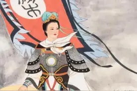 被周总理称为巾帼英雄第一人，受人间香火仅次于妈祖图片