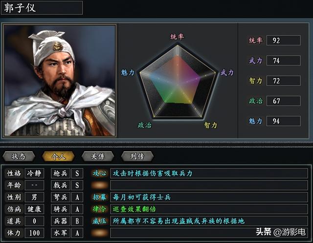 三国志11《真英雄》李唐武将总结 人多 活好 质量高 新手玩家们速来