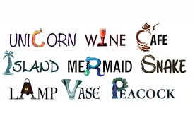 ChatGPT-AIGC案例：大模型+品牌LOGO设计，生成LOGO艺术字体动图图片