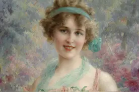 内蒙校尉带您欣赏古典油画里的绝世美人，让人怦然心动图片