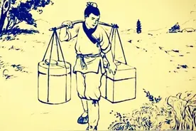 民间故事：男子饭馆避雨，见老翁被赶出手相助，老翁：今晚别回家图片