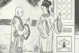 民间故事：美妇寺庙求子，花和尚将其玷污，东窗事发责令问斩图片