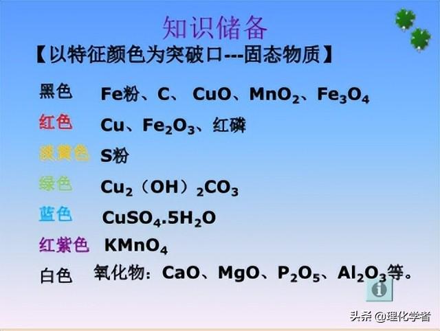 初中化学方程式及其相关知识点总结和推断题解题方法及技巧
