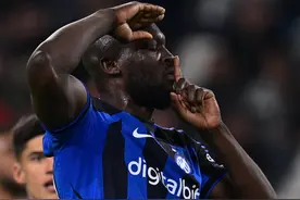 意大利杯-补时三人染红！卢卡库破门后被罚下 国米1-1尤文5场不胜图片