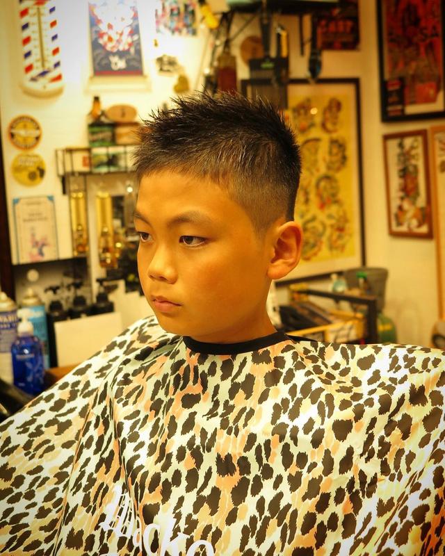 又帅又有型,全都特别火(10—15岁男学生帅气发型) - 冷求网