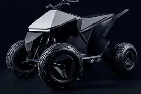 成年人才做选择，小孩子直接要特斯拉Cyberquad车，最高时速8KM！图片