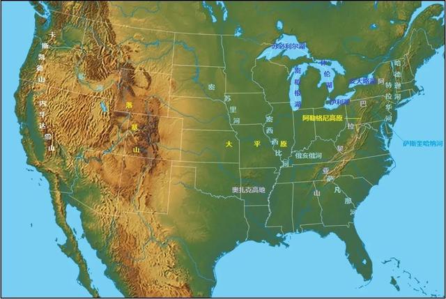 美国的地名都是怎么来的？