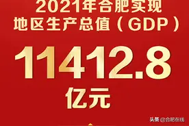 合肥2021年GDP出炉！增长9.2%图片