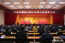 平阴新闻 | 县残疾人联合会第八次代表大会召开图片