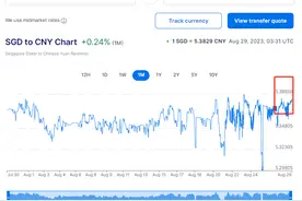新加坡每月最新生活开销曝光！单身、家庭、情侣每月剩这个数图片