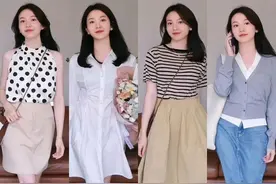 30+女生夏天打造“无龄感”穿搭，搭配小技巧让你稳赢图片