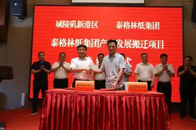 泰格林纸集团产业发展搬迁项目签约岳阳图片