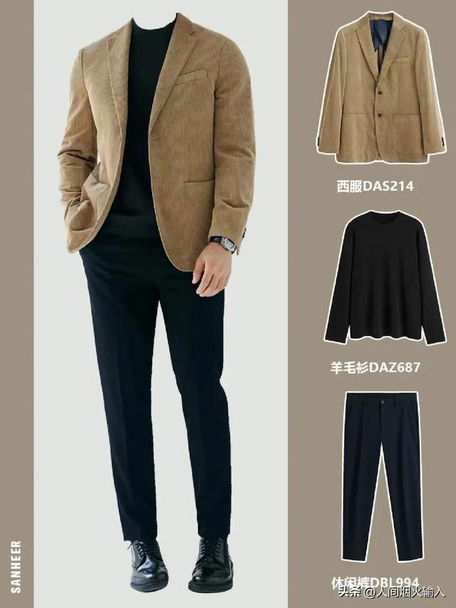 八套轻熟男商务休闲西装,穿出淋漓尽致的绅士感