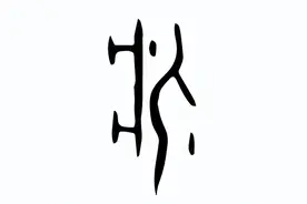 “直击痛处”的甲骨文图片