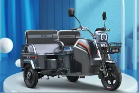 这两款新电动三轮车，续航远，不仅可以载人，而且也能载货图片