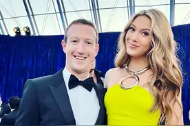 扎克伯格看到谷爱凌眼睛都亮了！搂小谷合影太惊喜，谷妈妈也来了图片