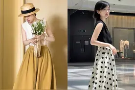 看着高级的中年女人，都懂得“裙要过膝，鞋要带跟”，那你是吗？图片