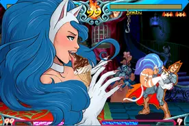 街机游戏中长得像“布兰卡”的角色，我突然对女青狼有了感觉图片