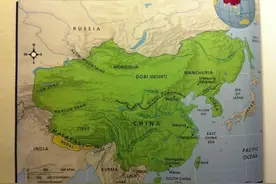 美国教科书里的中国历史版图图片