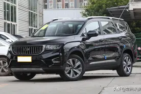 10万出头！体验吉利豪越：中型SUV，外观霸气，全系1.8T引擎图片