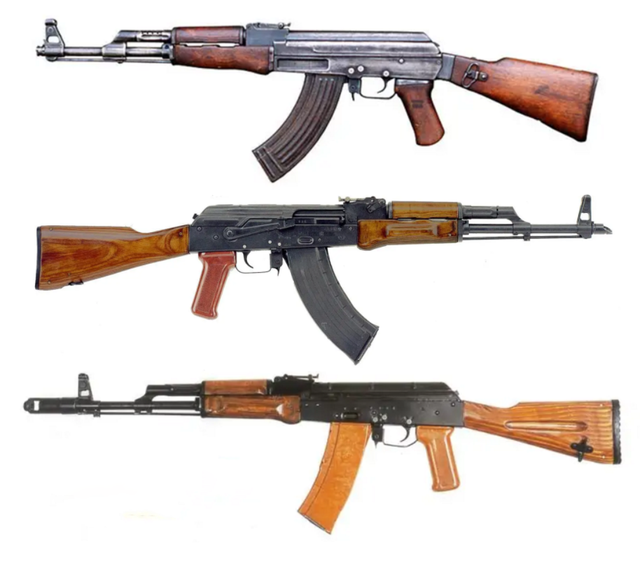 如何区分AK47、AKM和AK74这三种型号？