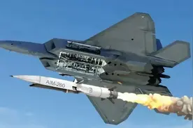 美军F-22将装备射程近300千米的“超级导弹”！歼-20要如何破局？图片