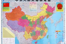 给孩子一个完整的中国地图图片