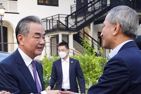 南海乱不了，中国外长走了一圈各国一致赞成，菲律宾不敢出头图片