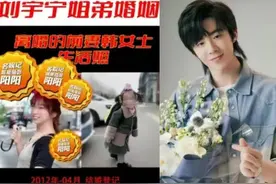 刘宇宁承认姐弟婚姻 离过婚没孩子 怒怼狗仔不是人 跟前妻道歉图片