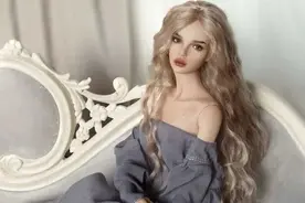乌克兰女艺术家，手工制作的树脂娃娃，是专属成年人的玩具图片