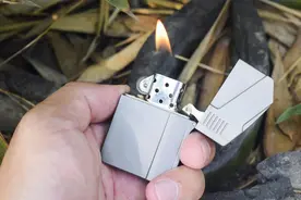 随身EDC，男人独属的浪漫！FEGVE费戈钛合金打火机“枪火”体验图片