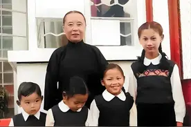 1950年，张幼仪和4个孙子的罕见合影，可惜徐志摩不在了！图片