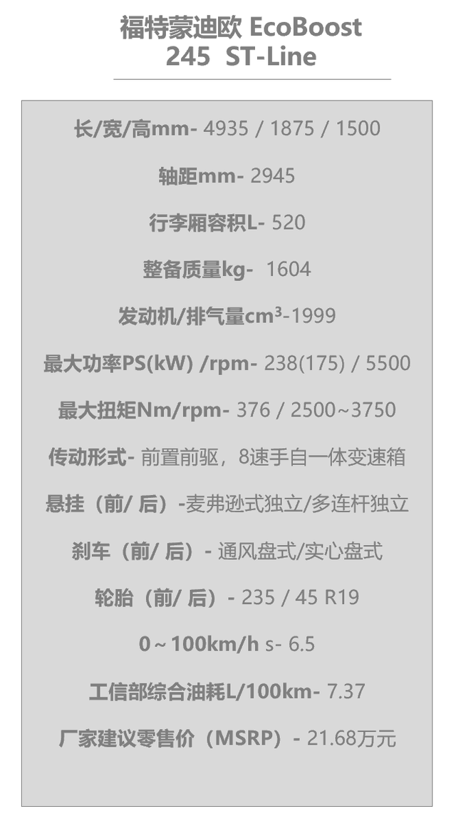 抢鲜试驾 | 蒙迪欧的平衡之术