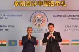 中印外长会面，我外长为何行抱拳礼？图片