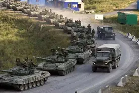 俄军突然闪击基辅，并分兵两路进攻乌克兰，乌总统或逃往美国流亡图片