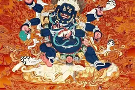 大黑天·六臂玛哈嘎拉图片