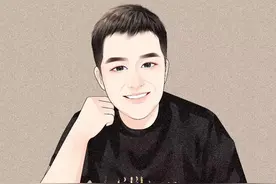 换一换你的微信头像中年男士真人手绘卡通漫画头像 大叔专用图片