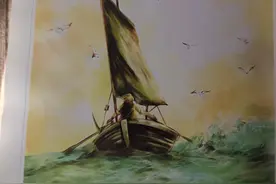 鲁滨逊漂流记18发现脚印图片