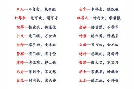 张雪峰老师总结的各行业就业与前景，太准确了图片