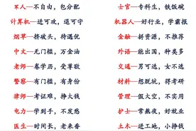 张雪峰老师总结的各行业就业与前景，太准确了图片