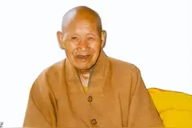 宏成法师：人称讨饭和尚，身上有檀香味，复建宏觉寺，105岁圆寂图片
