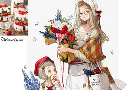 画师大佬将甜品拟人，不仅看着甜还有故事！还能脑补出小剧场图片