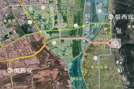 西安东站建成后去成都不用在西安北坐车了？图片